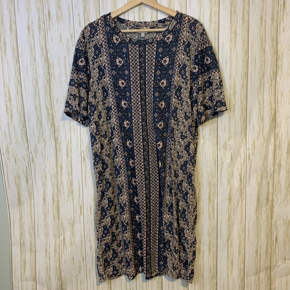 Lucky Brand Printed Tee Dress - Picture 4 of 6